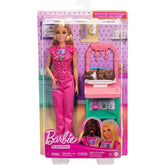 Barbie Bakım Temalı Kariyer Oyun Setleri